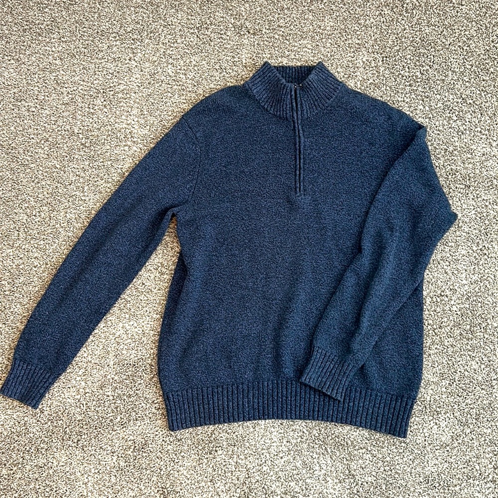 Men’s Calvin Klein zip up sweater